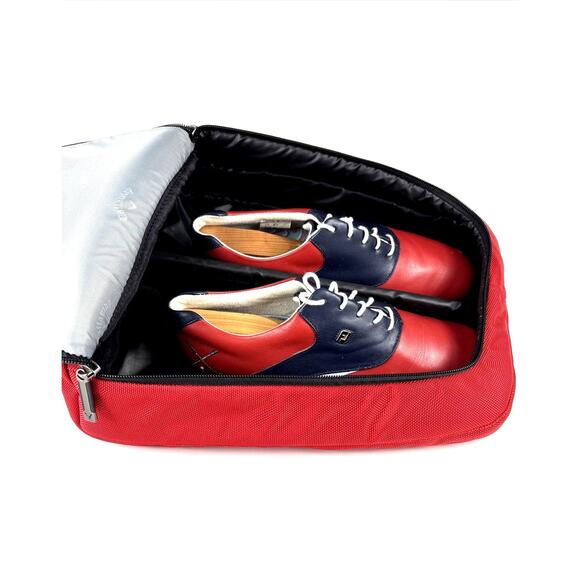 Vintage FootJoy golf shoes Size 8.5 wide With Callaway Carry Bag and Tools - Picture 7 of 9